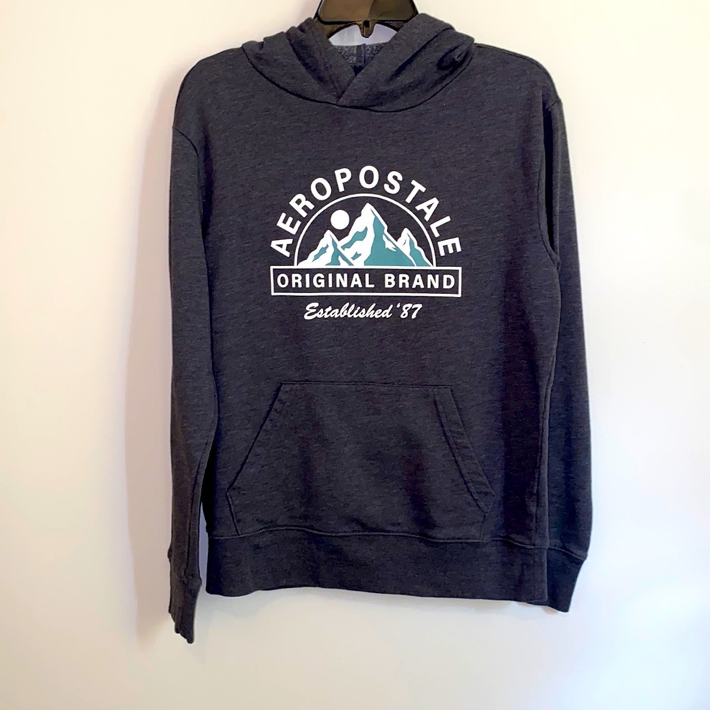 🌺Aeropostale Women’s Gray Hoodie Size S Excellent Condition